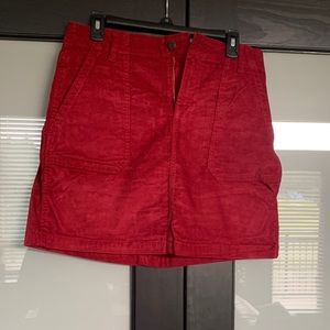 Corduroy skirt